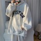 Hooded Long Sleeve Sweatshirt For Men With Beige